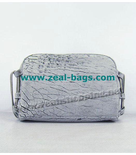 AAA Replica Alexander Wang Brenda Zip Chain Should Bag Grey Lambskin